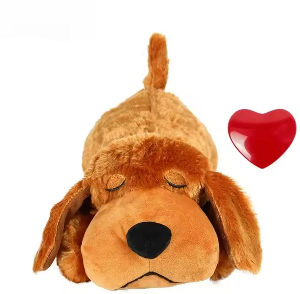 PuppyPulse — Calming Heartbeat Plush Toy for Puppies