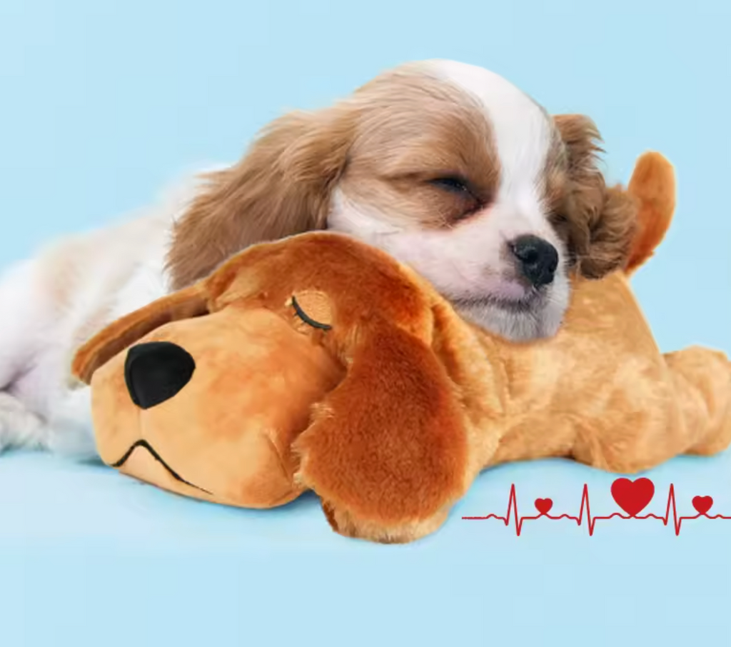 PuppyPulse — Calming Heartbeat Plush Toy for Puppies